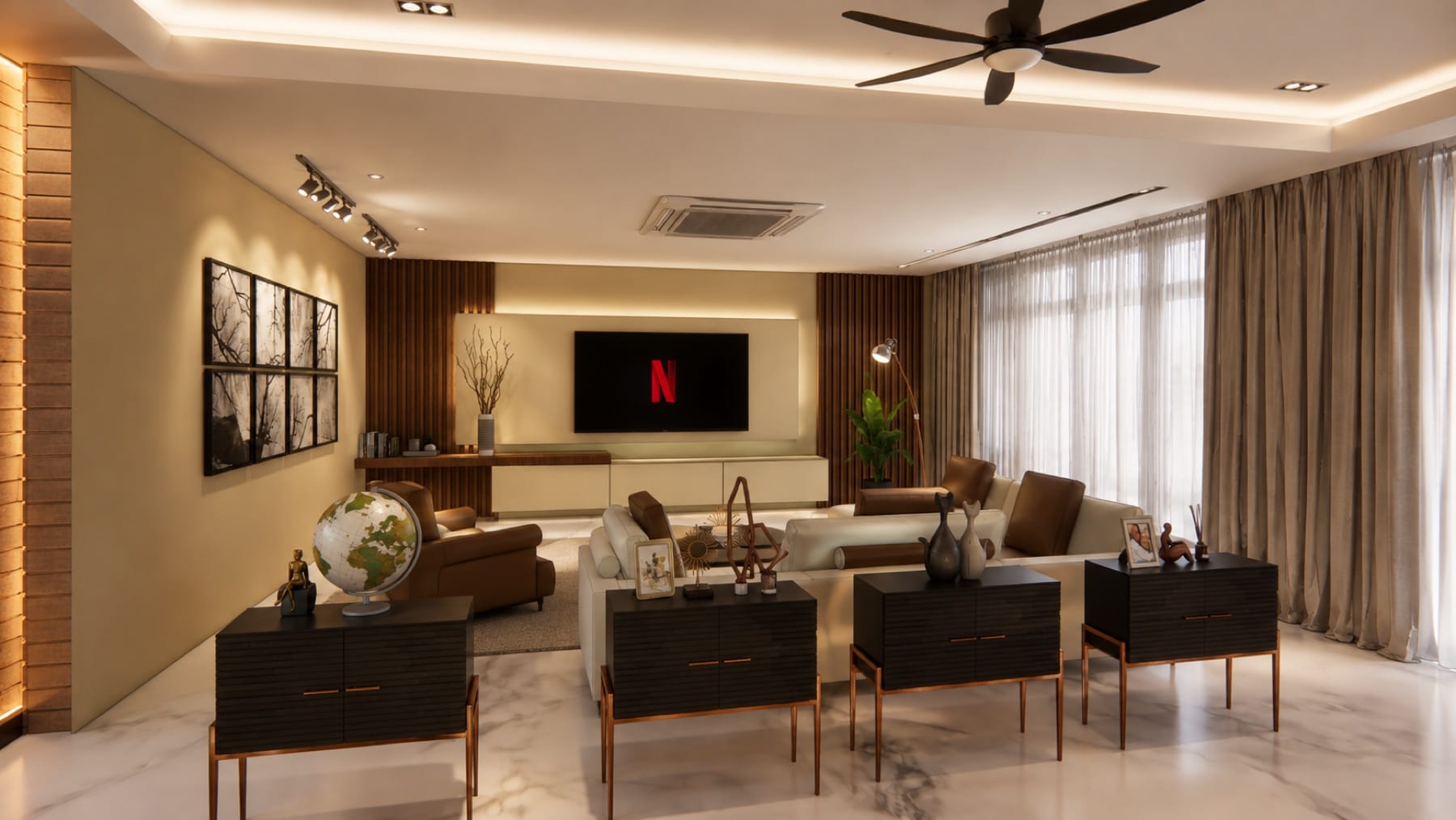 Interior for Bungalow Project